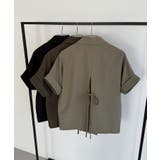 callautia リネンライク半袖ジャケット+タックスラックスパンツset | JUNOAH | 詳細画像20 