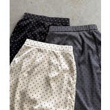 callautia 裾レースドットサテンスカート | JUNOAH | 詳細画像8