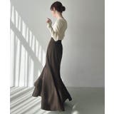 Meiru クロスネックリブニット | JUNOAH | 詳細画像7 