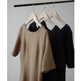 Meiru バックオープンフレアカットワンピース【ペチワンピースセット】 | JUNOAH | 詳細画像15