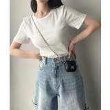 Meiru 【取り外し可能パット付き】バックオープンカットトップス | JUNOAH | 詳細画像7