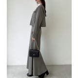 Meiru ノーカラージャケット+マーメイドスカートSET(薄手、裏地なし) | JUNOAH | 詳細画像14