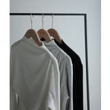 Meiru 薄手モックネックドレープトップス | JUNOAH | 詳細画像16 