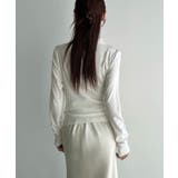 Meiru 薄手モックネックドレープトップス | JUNOAH | 詳細画像4 