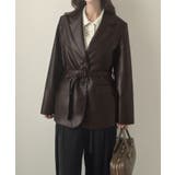 オーバーサイズPUレザージャケット | JUNOAH | 詳細画像10