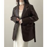 オーバーサイズPUレザージャケット | JUNOAH | 詳細画像7