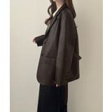 オーバーサイズPUレザージャケット | JUNOAH | 詳細画像8