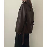 オーバーサイズPUレザージャケット | JUNOAH | 詳細画像9