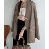 Meiru ダブルテーラードジャケット | JUNOAH | 詳細画像10