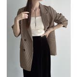 Meiru ダブルテーラードジャケット | JUNOAH | 詳細画像11