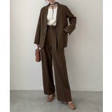 Meiru シングルテーラードジャケット(薄手、裏地なし)【セットアップ対応】 | JUNOAH | 詳細画像14