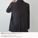 Meiru シングルテーラードジャケット(薄手、裏地なし)【セットアップ対応】 | JUNOAH | 詳細画像3