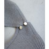 Meiru バックオープンリブニット | JUNOAH | 詳細画像20