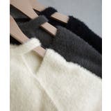 Meiru カットデザインシャギーショートニット | JUNOAH | 詳細画像14 