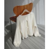 Meiru シャギーバックリボンニット | JUNOAH | 詳細画像15 