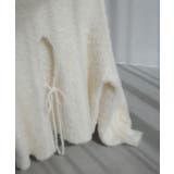 Meiru シャギーバックリボンニット | JUNOAH | 詳細画像16 