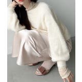 Meiru シャギーバックリボンニット | JUNOAH | 詳細画像5 