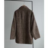 Meiru コクーンスリーブシャギージャケットコート | JUNOAH | 詳細画像17 