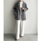 Meiru コクーンスリーブシャギージャケットコート | JUNOAH | 詳細画像8 