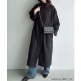 Meiru スタンドカラーロングコート | JUNOAH | 詳細画像2 