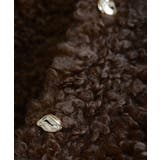 Meiru プードルファーステンカラーミドルコート | JUNOAH | 詳細画像15 