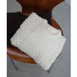 Meiru ポップコーンケーブルニット | JUNOAH | 詳細画像19 