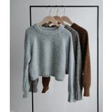 Meiru ふわふわショートニット | JUNOAH | 詳細画像13