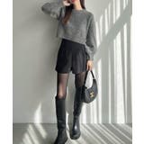 Meiru ふわふわショートニット | JUNOAH | 詳細画像7