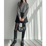 Meiru ふわふわショートニット | JUNOAH | 詳細画像8