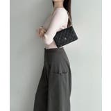 Meiru (通年素材)ポケットデザインワイドパンツ | JUNOAH | 詳細画像10 