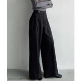 Meiru (通年素材)ポケットデザインワイドパンツ | JUNOAH | 詳細画像2 