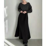 ショートニット＋マーメイドキャミワンピースset(薄手、裏地なし) | JUNOAH | 詳細画像1 