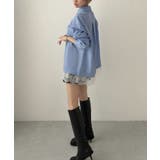 Meiru レースレイヤードオーバーシャツ | JUNOAH | 詳細画像7 