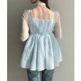 Meiru ジャガードペプラムキャミビスチェ | JUNOAH | 詳細画像7