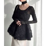 Meiru フラワーチュールキャミビスチェ | JUNOAH | 詳細画像1 