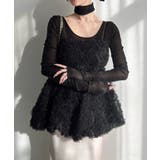 Meiru フラワーチュールキャミビスチェ | JUNOAH | 詳細画像2 