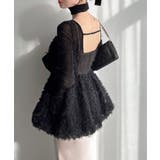 Meiru フラワーチュールキャミビスチェ | JUNOAH | 詳細画像4 