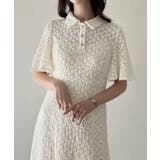 Meiru カットレースビジューポロワンピース | JUNOAH | 詳細画像2