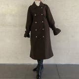 ボリュームスリーブロングコート | JUNOAH | 詳細画像12