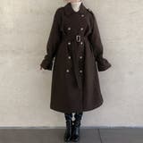 ボリュームスリーブロングコート | JUNOAH | 詳細画像13