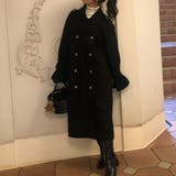 ボリュームスリーブロングコート | JUNOAH | 詳細画像17