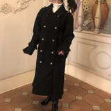 ボリュームスリーブロングコート | JUNOAH | 詳細画像19