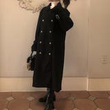 ボリュームスリーブロングコート | JUNOAH | 詳細画像21