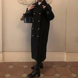 ボリュームスリーブロングコート | JUNOAH | 詳細画像22