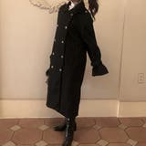 ボリュームスリーブロングコート | JUNOAH | 詳細画像23