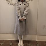 ボリュームスリーブロングコート | JUNOAH | 詳細画像38