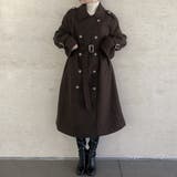 ボリュームスリーブロングコート | JUNOAH | 詳細画像9