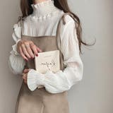 グレージュ | ショルダーリボンキャミワンピース | JUNOAH