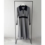 千鳥チェックビジュー釦ニットワンピース | JUNOAH | 詳細画像12 