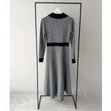 千鳥チェックビジュー釦ニットワンピース | JUNOAH | 詳細画像13 